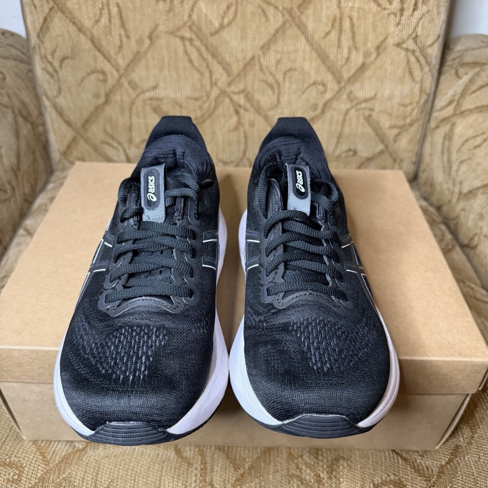 Asics Gel-Kayano 32 Running Shoes In Black & White Women's Size 8 W 1012B839 - Picture 5 of 8
